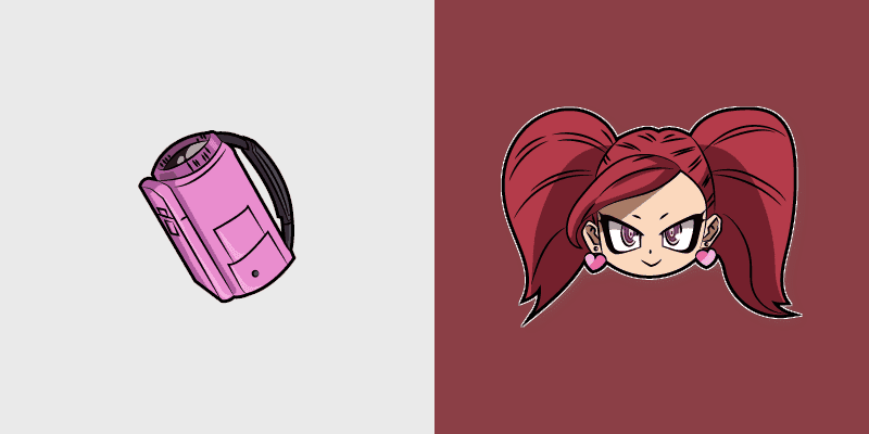 Custom Cursor Pack - Manami Aiba from My Hero Academia