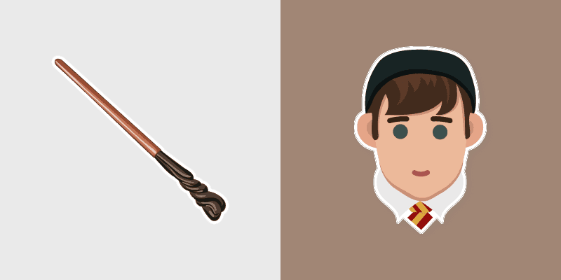 Custom Cursor Neville Longbottom Magic Wand