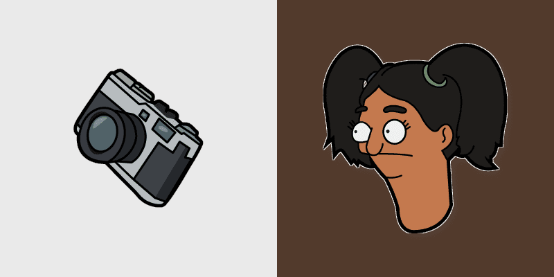 Custom Cursor Pack - Bob's Burgers Susmita & Camera