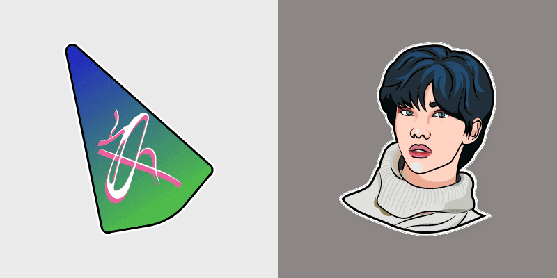 Hyunjin's Cute Cursor Pack