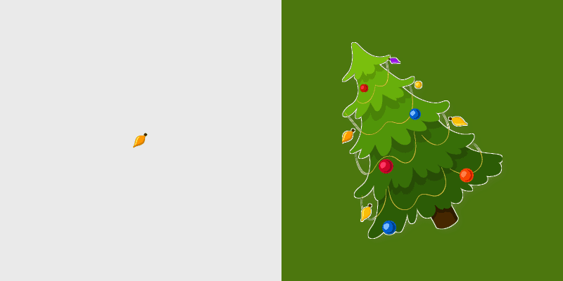 Christmas Tree and Bell