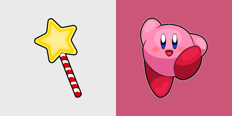 Kirby's Star Rod Cursor Pack