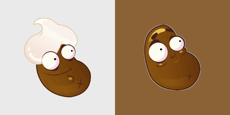 Plants vs. Zombies Coffee and Latte Mouse Cursor Pack