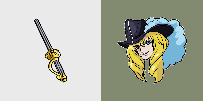 Custom Cursor Pack - One Piece Cavendish & Durandal