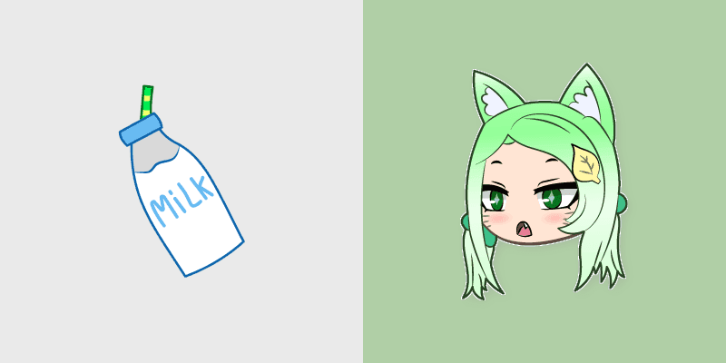 Cute Cursor Pack - Serenity and Milk