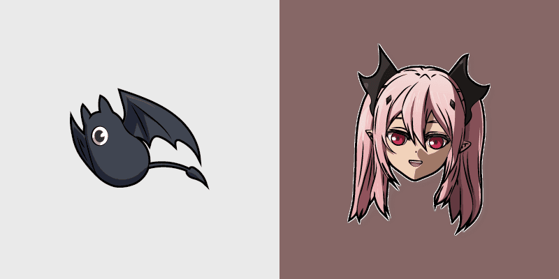 Enchanting Cute Cursor Pack - Seraph of the End Krul Tepes