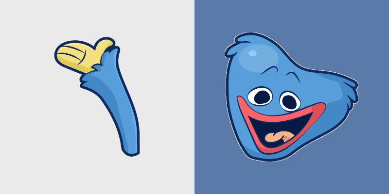 Huggy Wuggy Poppy Playtime Cursor Pack