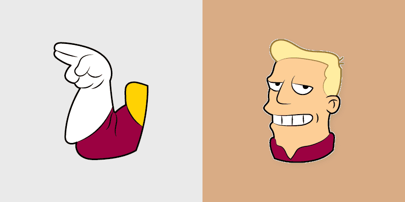 Cute Futurama Cursor Pack