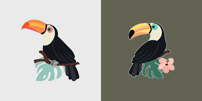 Custom Cursor Pack - Toucan Delight