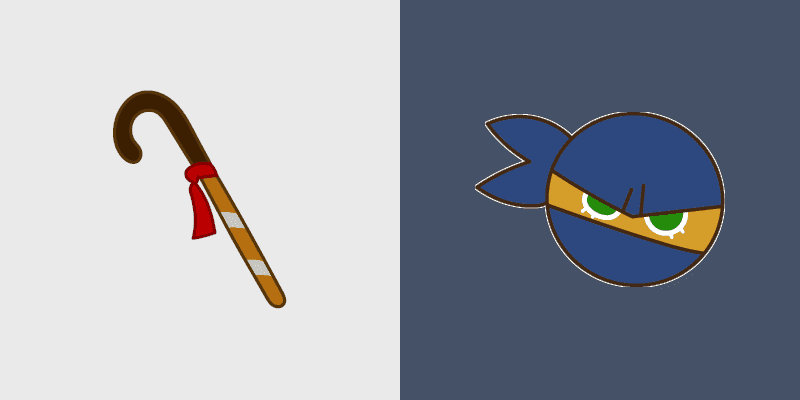 Ninja Cookie Cursor Pack