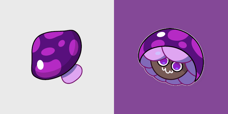 Cookie Run Poison Mushroom Custom Cursor