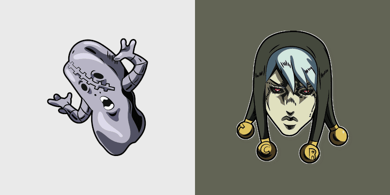 Cute Cursor Risotto Nero & Metallica Anime Pack