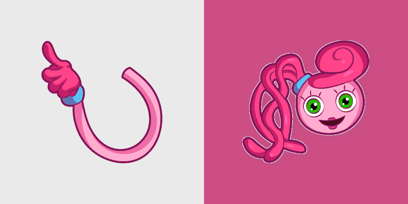 Poppy Playtime Mommy Long Legs Custom Cursor Pack