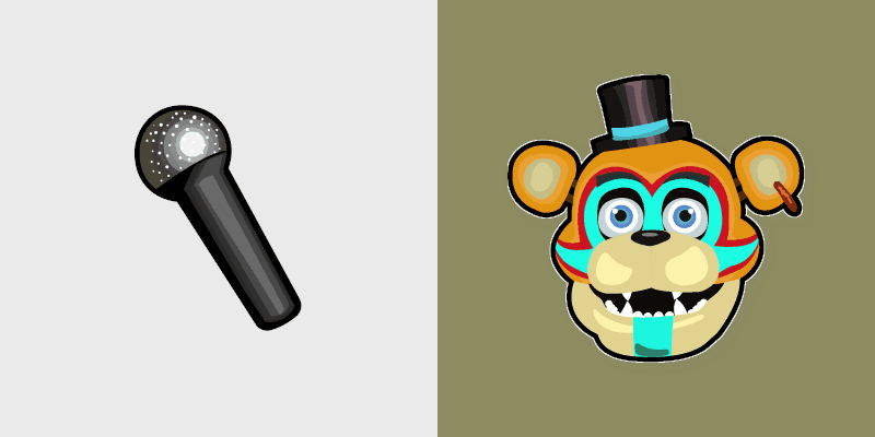 Glamrock Freddy Custom Cursor Pack