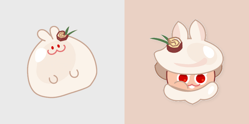 Custom Cursor Cookie Run - Moon Rabbit