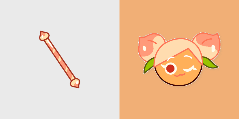 Cute Cursor Pack - Peach Cookie