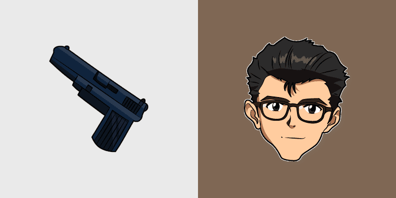 Neon Genesis Evangelion Makoto Hyuga Cute Mouse Cursor Pack