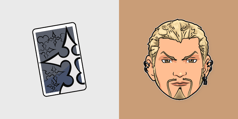 Kingdom Hearts Luxord Custom Cursor