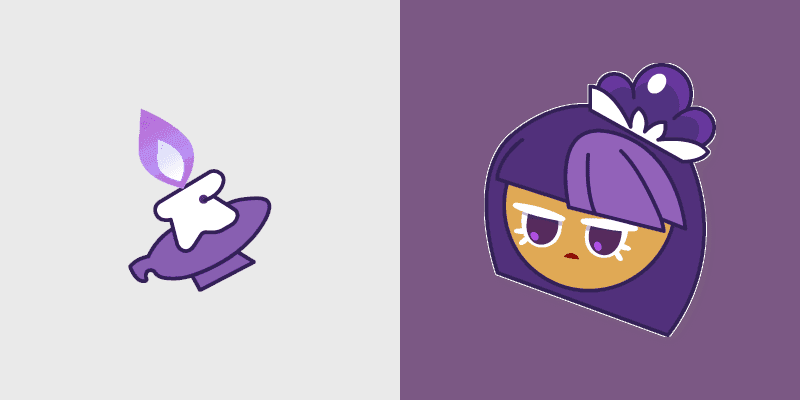 Cute Cursor Blackberry Cookie