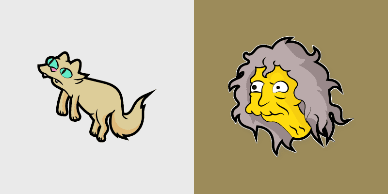 The Simpsons Eleanor Abernathy Cute Cursor Pack