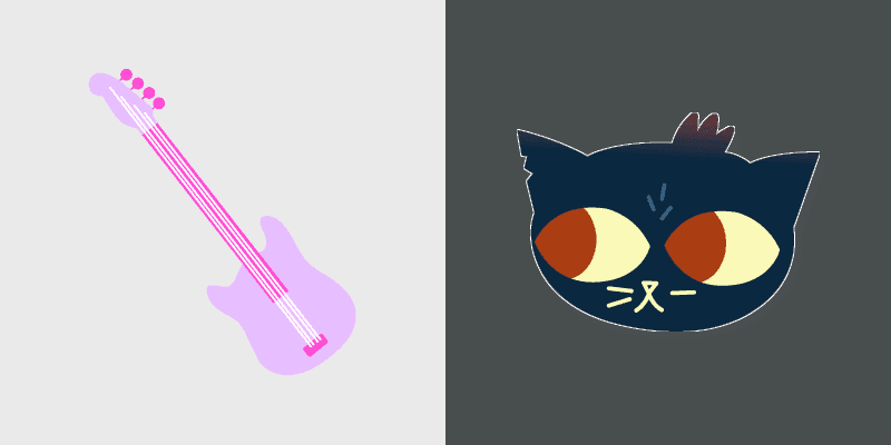 Night in the Woods Custom Cursor Pack