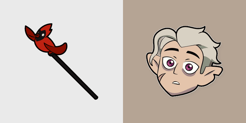 Hunter Cursor Pack - The Owl House Fan Art