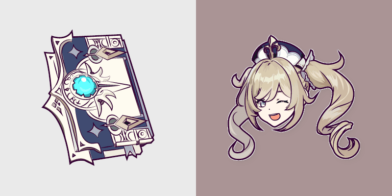 Cute Cursor Pack - Barbara Pegg & Favonius Codex