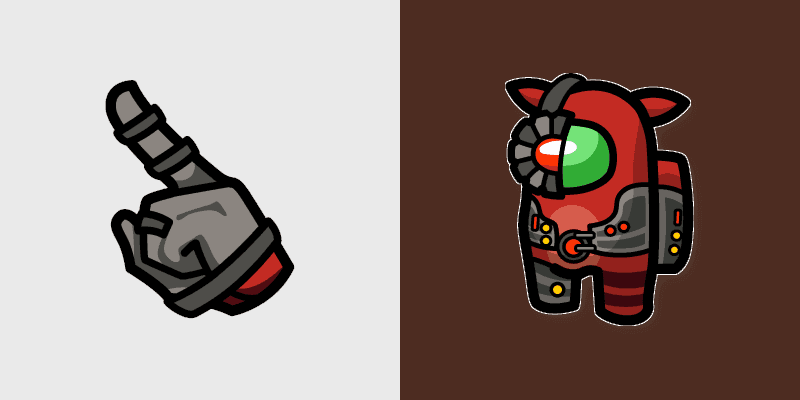 Among Us Custom Cursor Pack - Grox Impostor Pointer