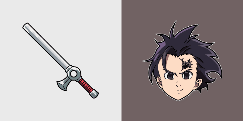 Custom Cursor Pack - The Seven Deadly Sins Zeldris