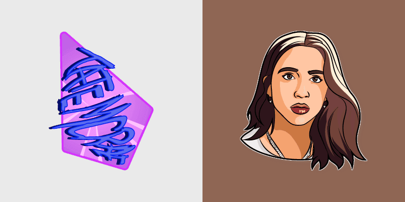 Tate McRae Custom Cursor Pack