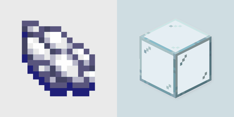Custom Minecraft Cursor Pack - White Dye & Glass