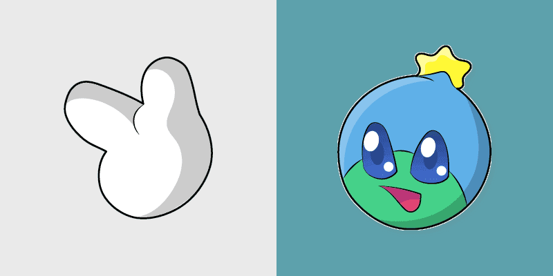 Klonoa Huepow Custom Cursor Pack