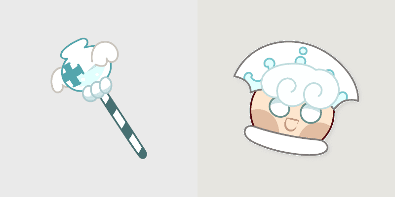 Cookie Run Cute Milk Cookie Cursor Pack