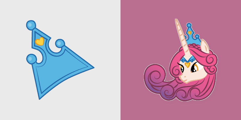 My Little Pony Custom Cursor Pack - Princess Amore