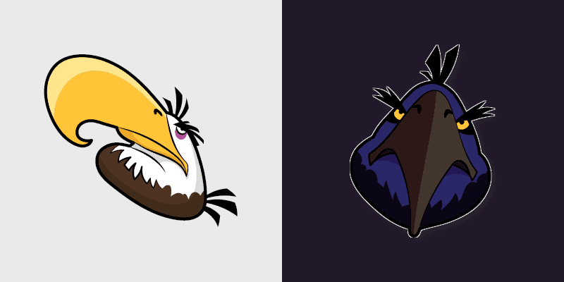 Custom Cursor Packs for Angry Birds: Mighty & Space Eagle
