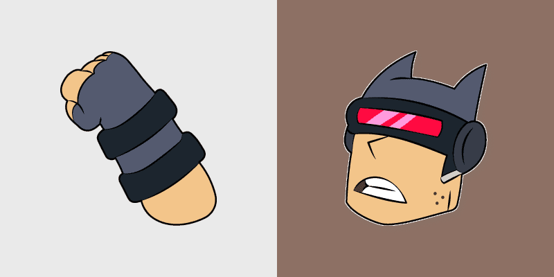 OK K.O.! Let's Be Heroes - Cute Laserblast Custom Cursor Pack