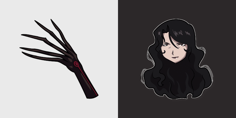 Cute Lust Fullmetal Alchemist Cursor Pack
