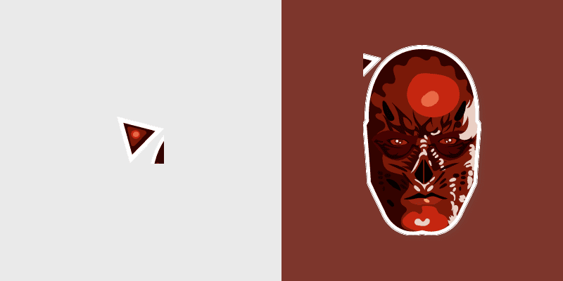 Custom Cursor Pack - Stranger Things Vecna