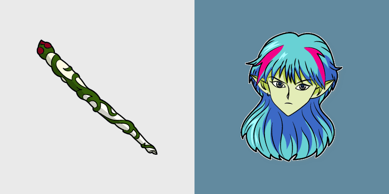 Sailor Moon Ail & Flute Cursor Pack