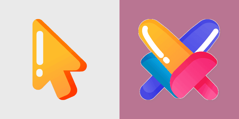 Cute Swords Cursor Pack