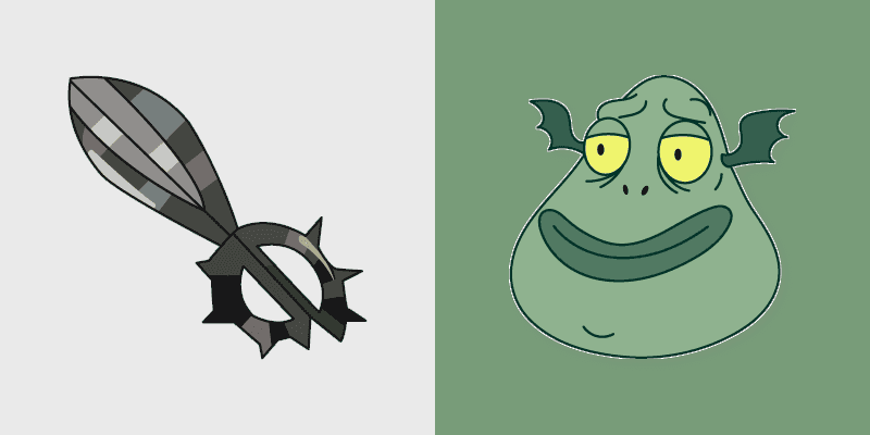 Cute Cursor Pack - Star vs. Evil Buff Frog