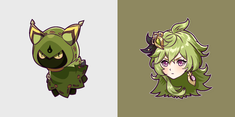 Genshin Impact Cute Collei Custom Cursor