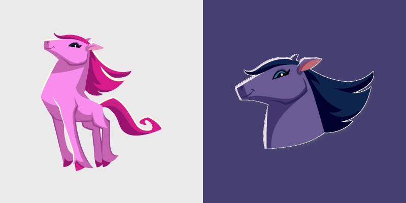 Adorable Cursor Pack - Animal Jam Arabian Horse