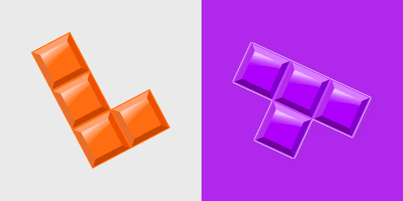 Cute Cursor Tetris Pack