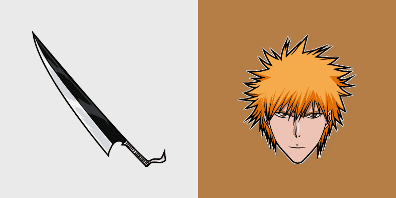Ichigo Kurosaki Custom Cursor Pack