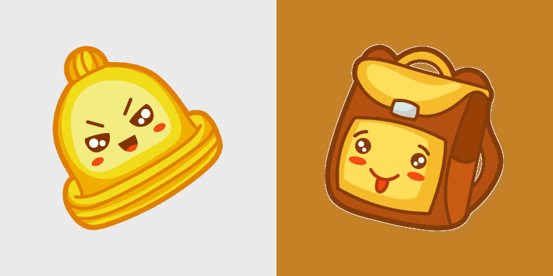 Cute Cursor Pack - School Essentials