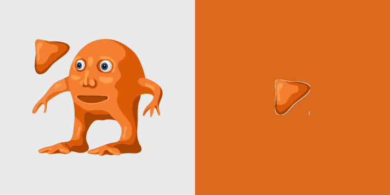 Custom Cute Orange Mouse Cursor Pack