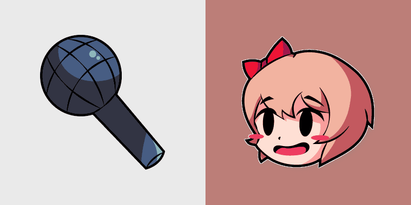Sayori's Cute Mouse Cursor Pack