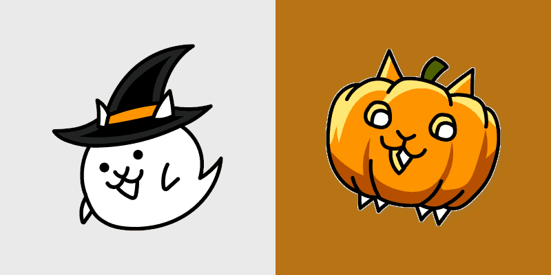 Custom Cat O'Lantern Cursor Pack