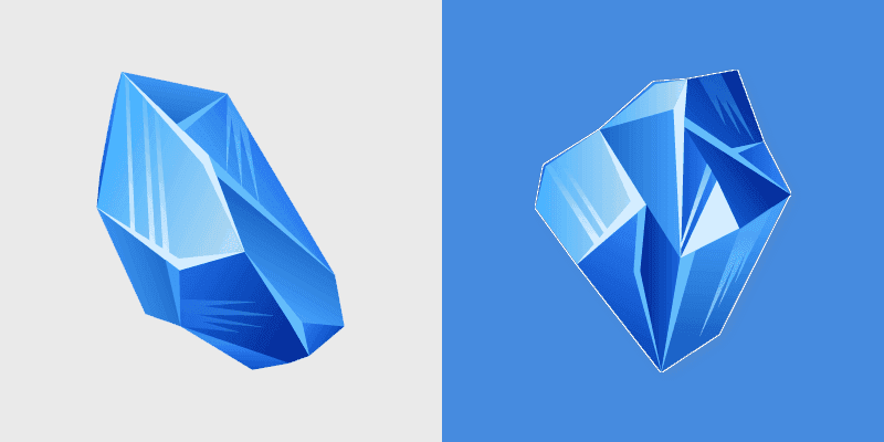 Cute Cursor Pack - Icy Blue Zircon